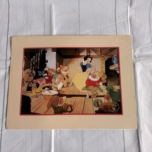 1994 Snow White Disney Store Exclusive Lithograph